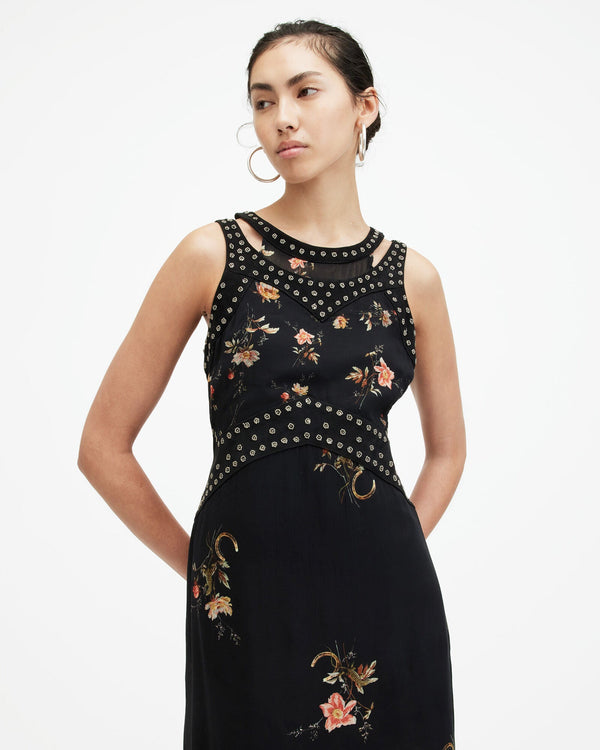 Vestido Jessie Tanana Negro Profundo