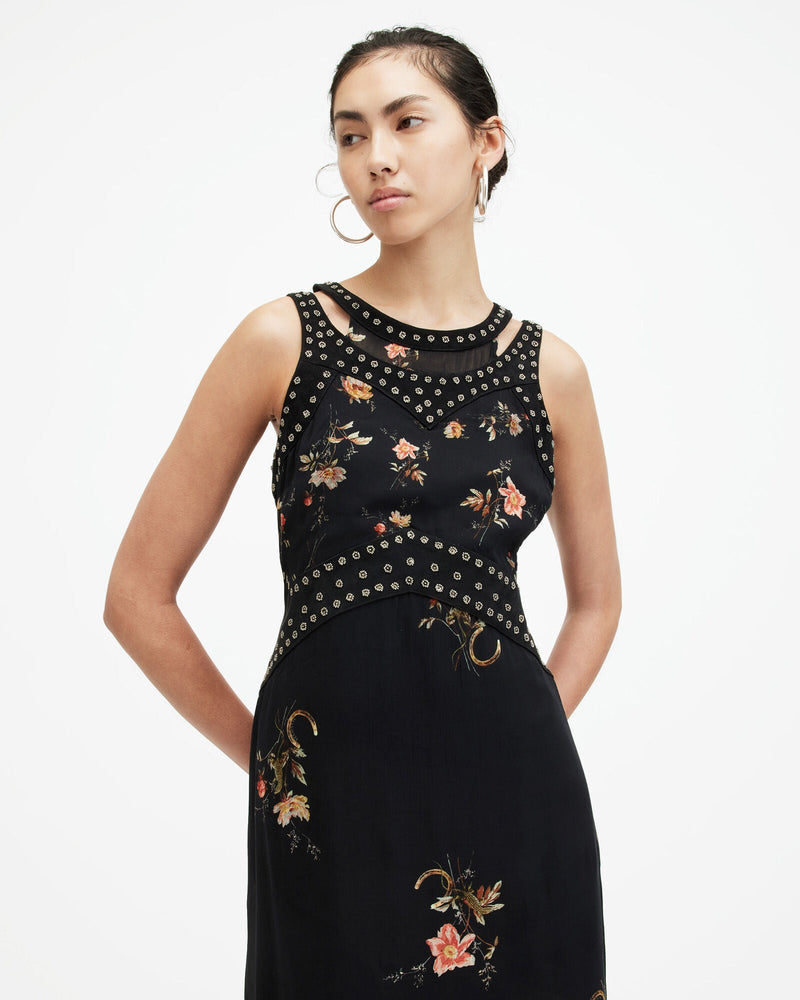 Vestido Jessie Tanana Negro Profundo