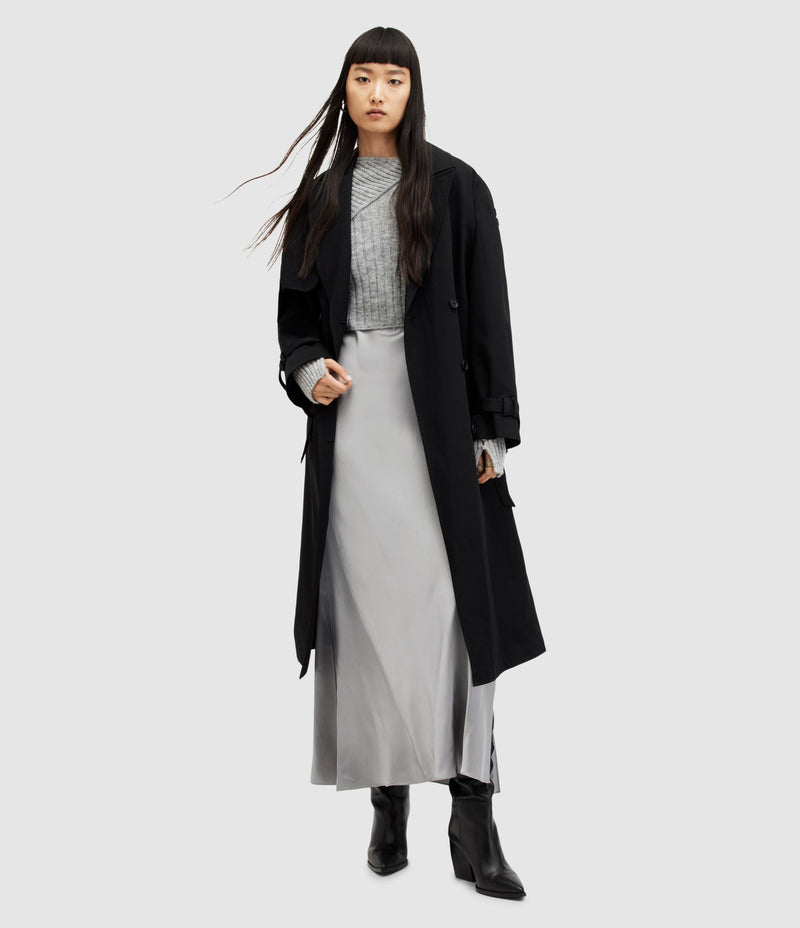Vestido Amos Gris marmoleado