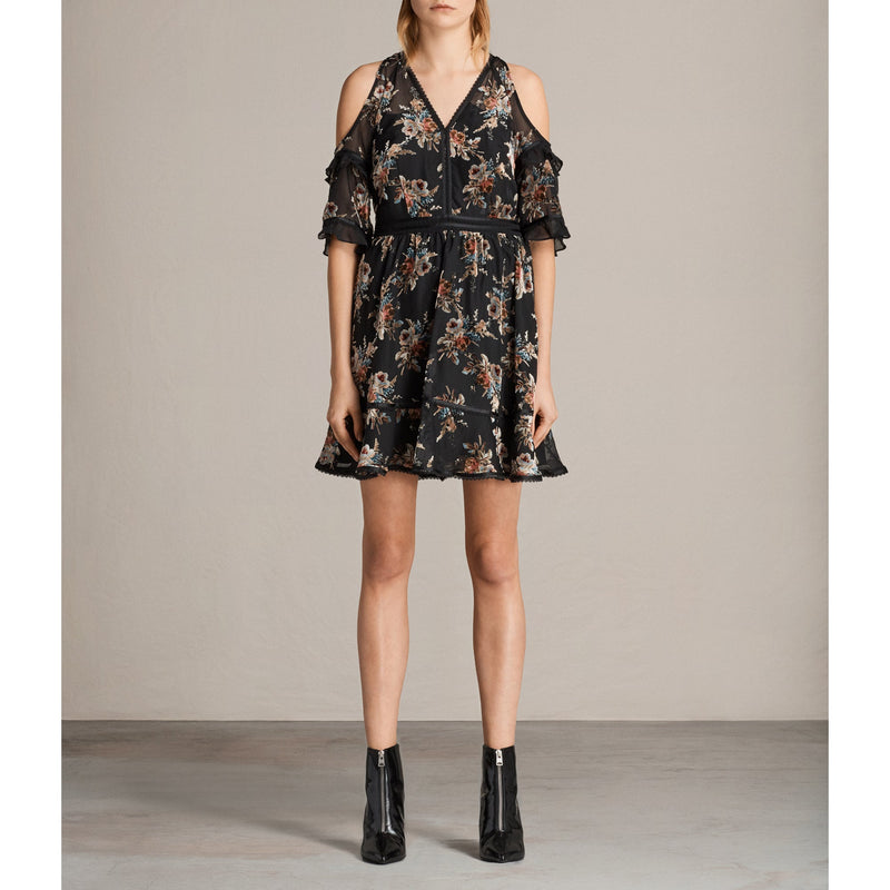 AllSaints | Vestido Christal Black para mujer