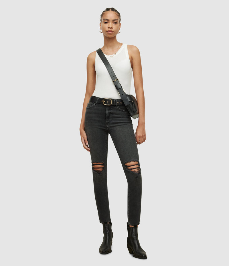 AllSaints | Jeans Dax Washed Black para mujer