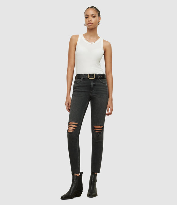 AllSaints | Jeans Dax Washed Black para mujer