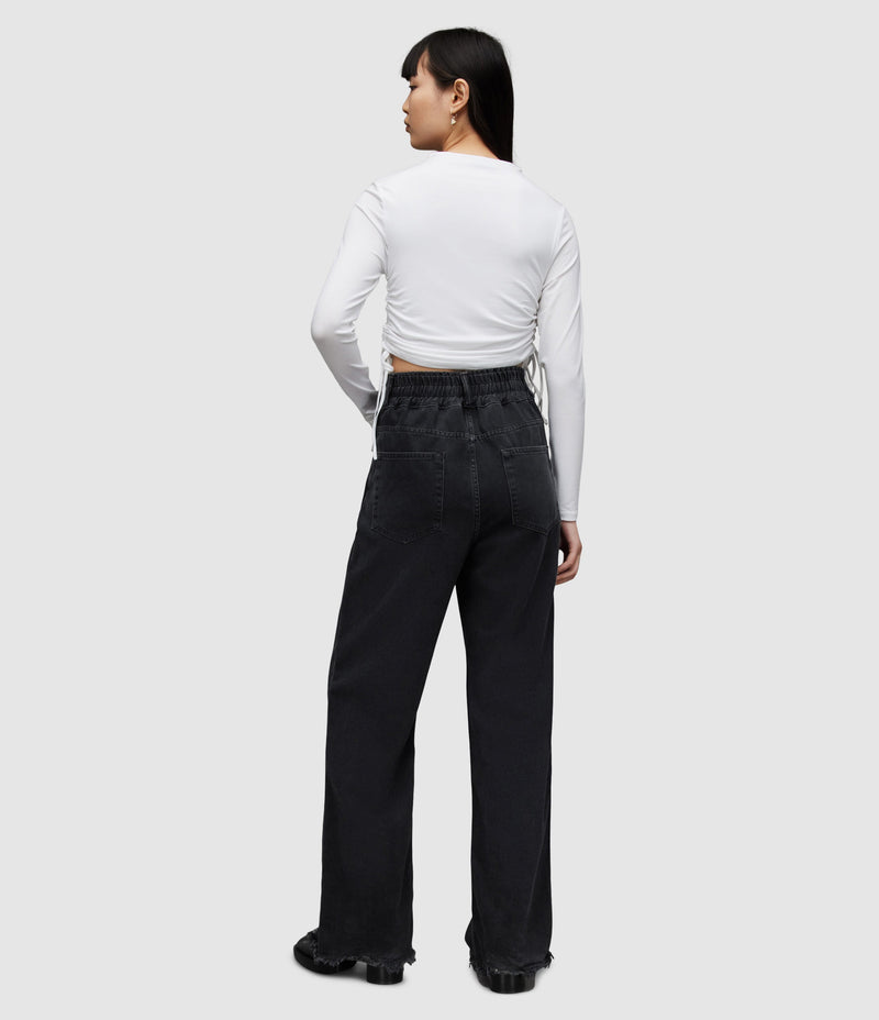 AllSaints | Jeans Hailey Washed Black para mujer