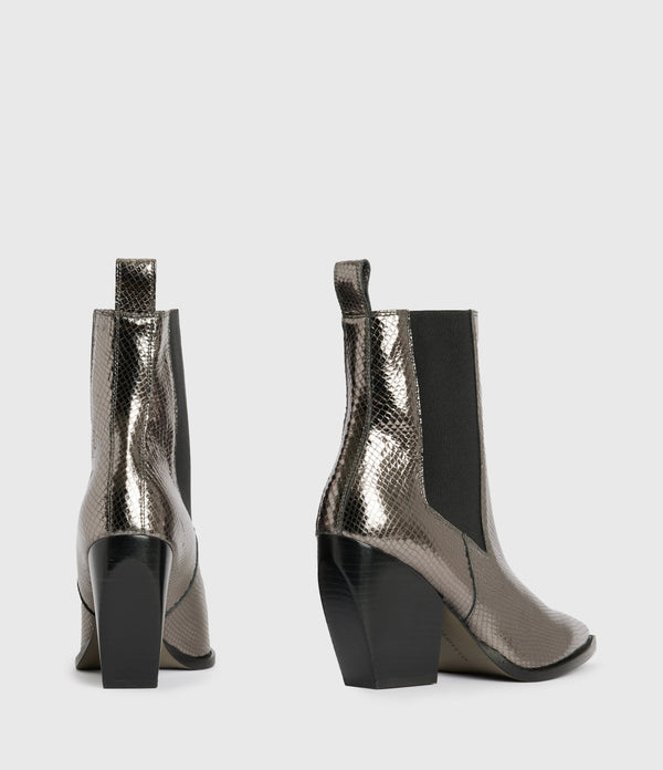 AllSaints | Botas Ria Gunmetal Grey para mujer