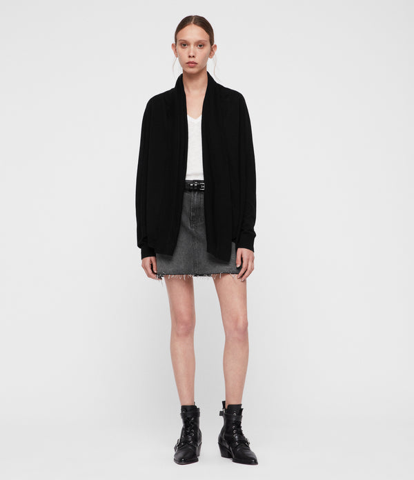 Cardigan Ires Woven Black
