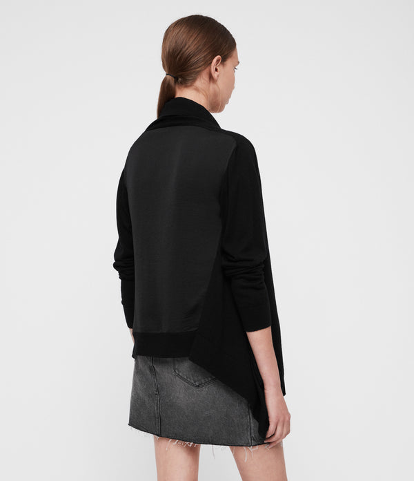 Cardigan Ires Woven Black