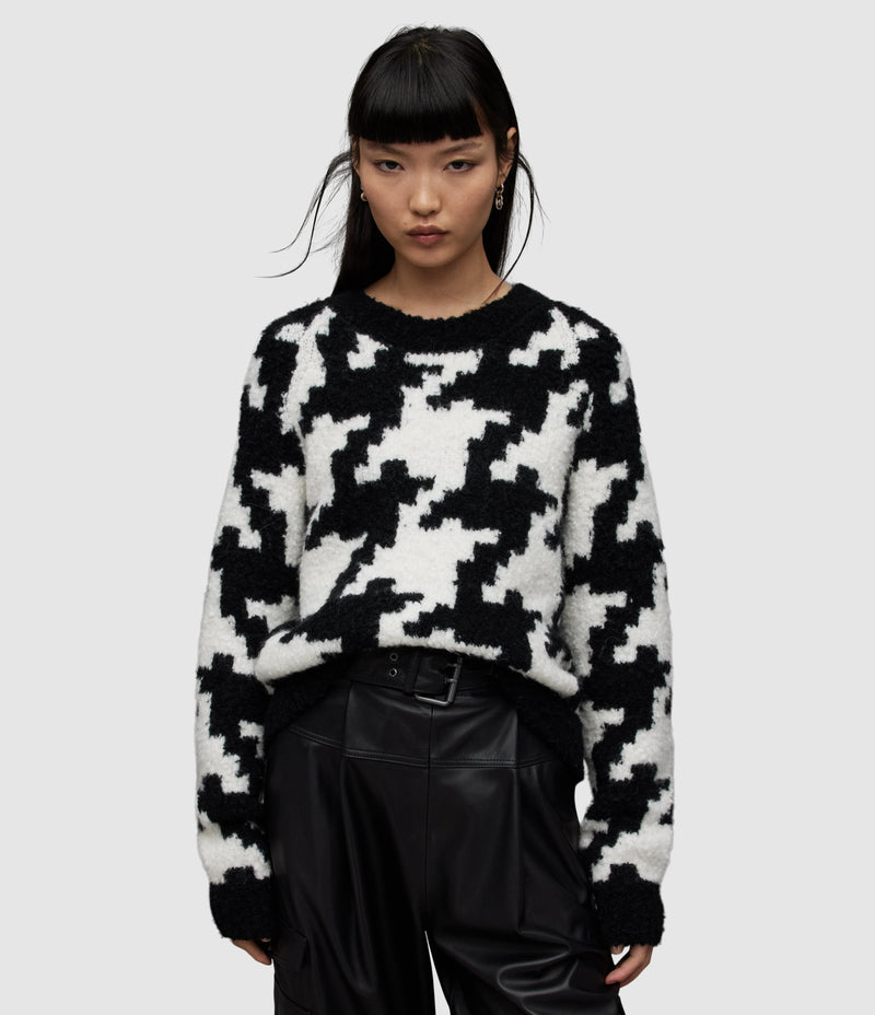 Sweater Joy Blk/Chalk White