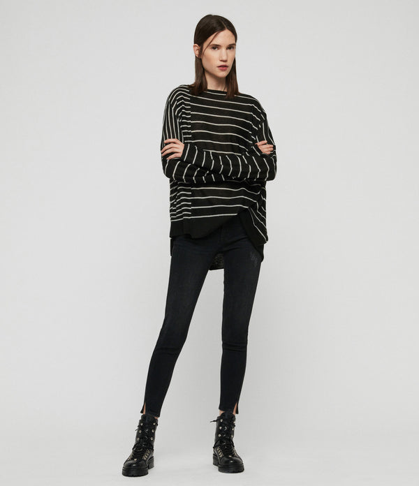 Jumper Cali Black/Chalk White