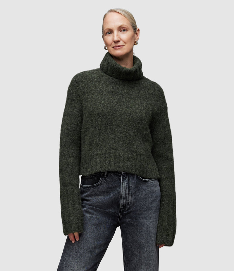 AllSaints | Sweater Josephine Sycamore Green para mujer