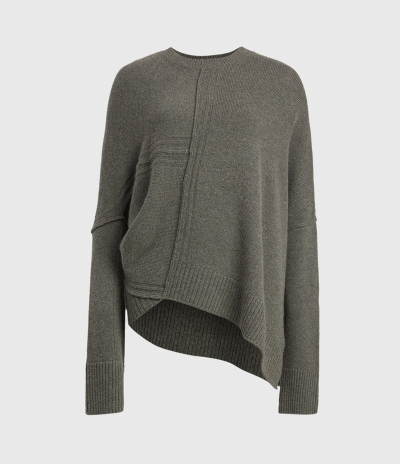 Jumper Lock Cashmere Khaki Green