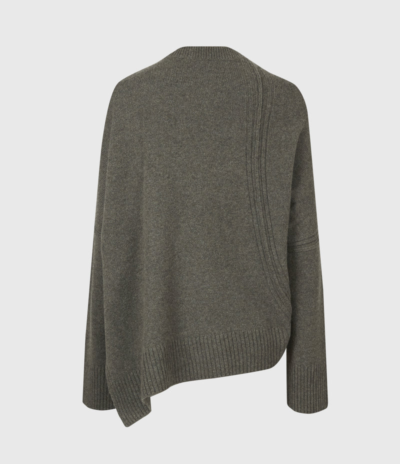 Jumper Lock Cashmere Khaki Green