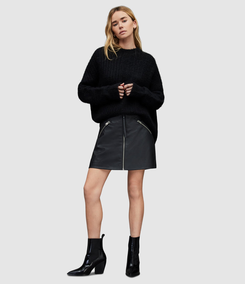 AllSaints | Falda Piper Black para mujer