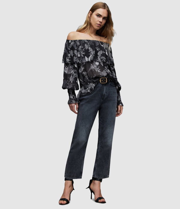 AllSaints | Top Liza Black para mujer