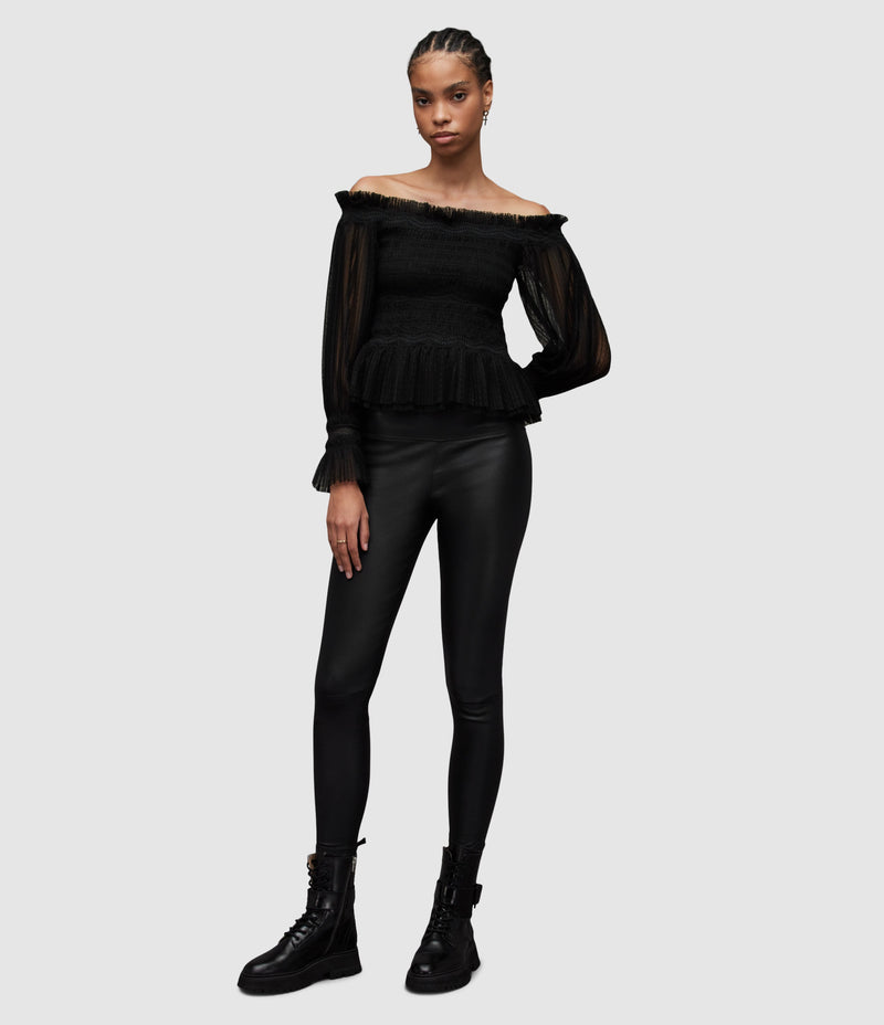 AllSaints | Blusa Layla Black para mujer