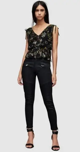 AllSaints | Top Maia Black para mujer