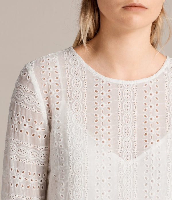 Top Dakota Chalk White