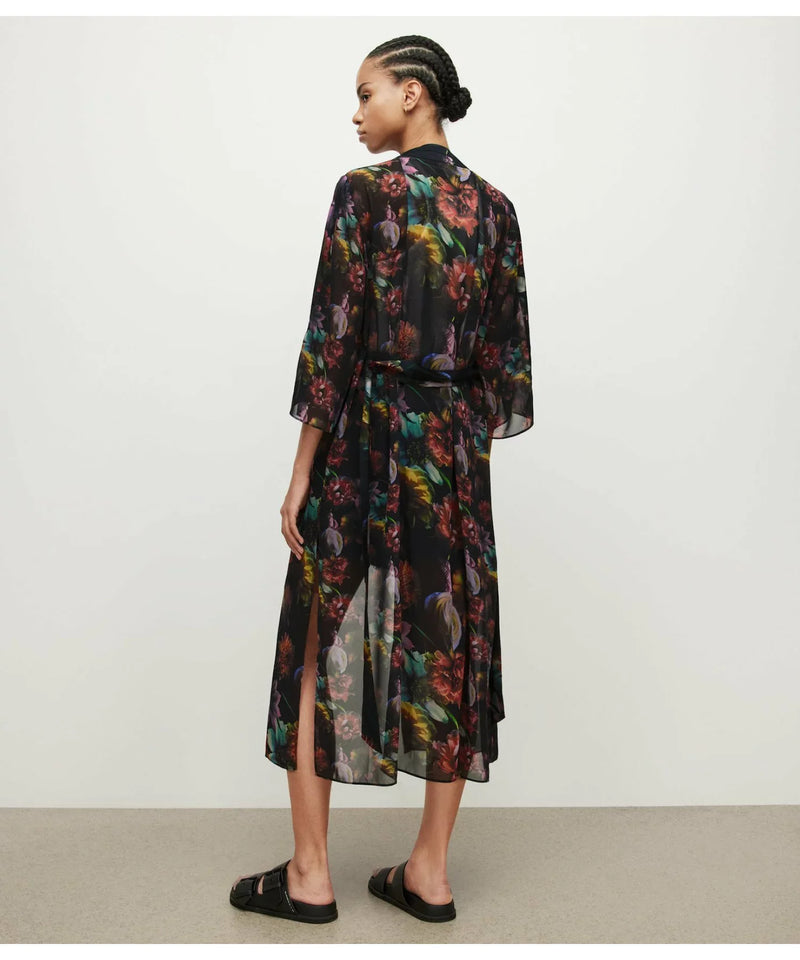 Kimono Elsa Ahiahi Negro