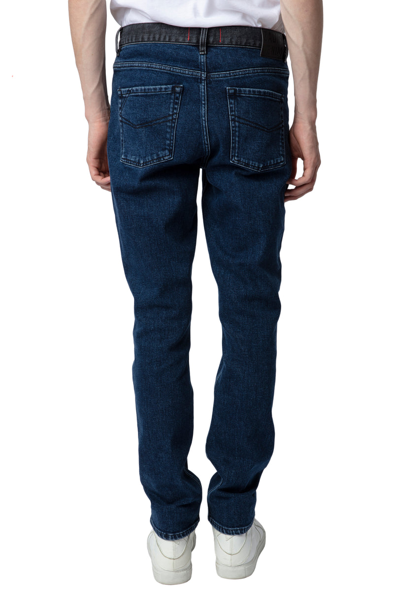 Jeans Steeve Denim Azul Medio