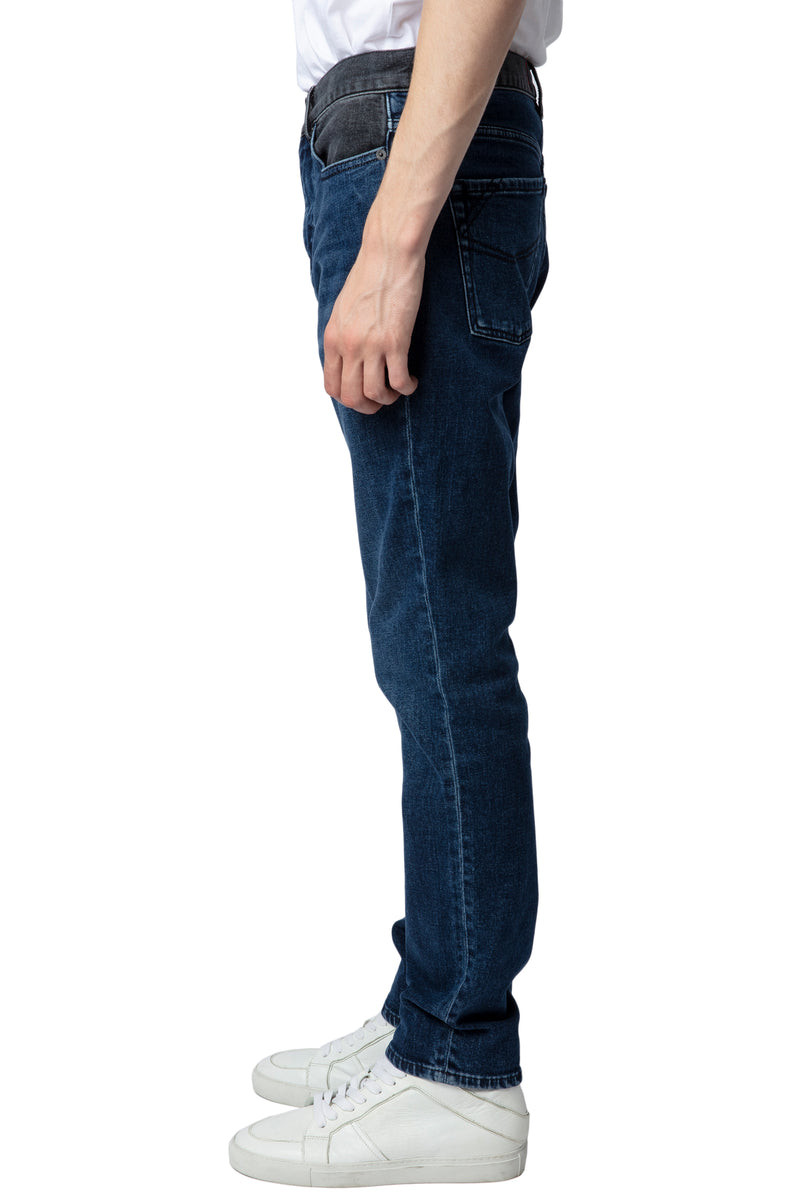 Jeans Steeve Denim Azul Medio