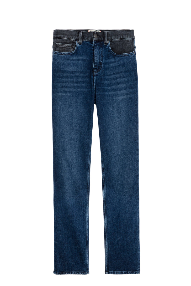 Jeans Steeve Denim Azul Medio