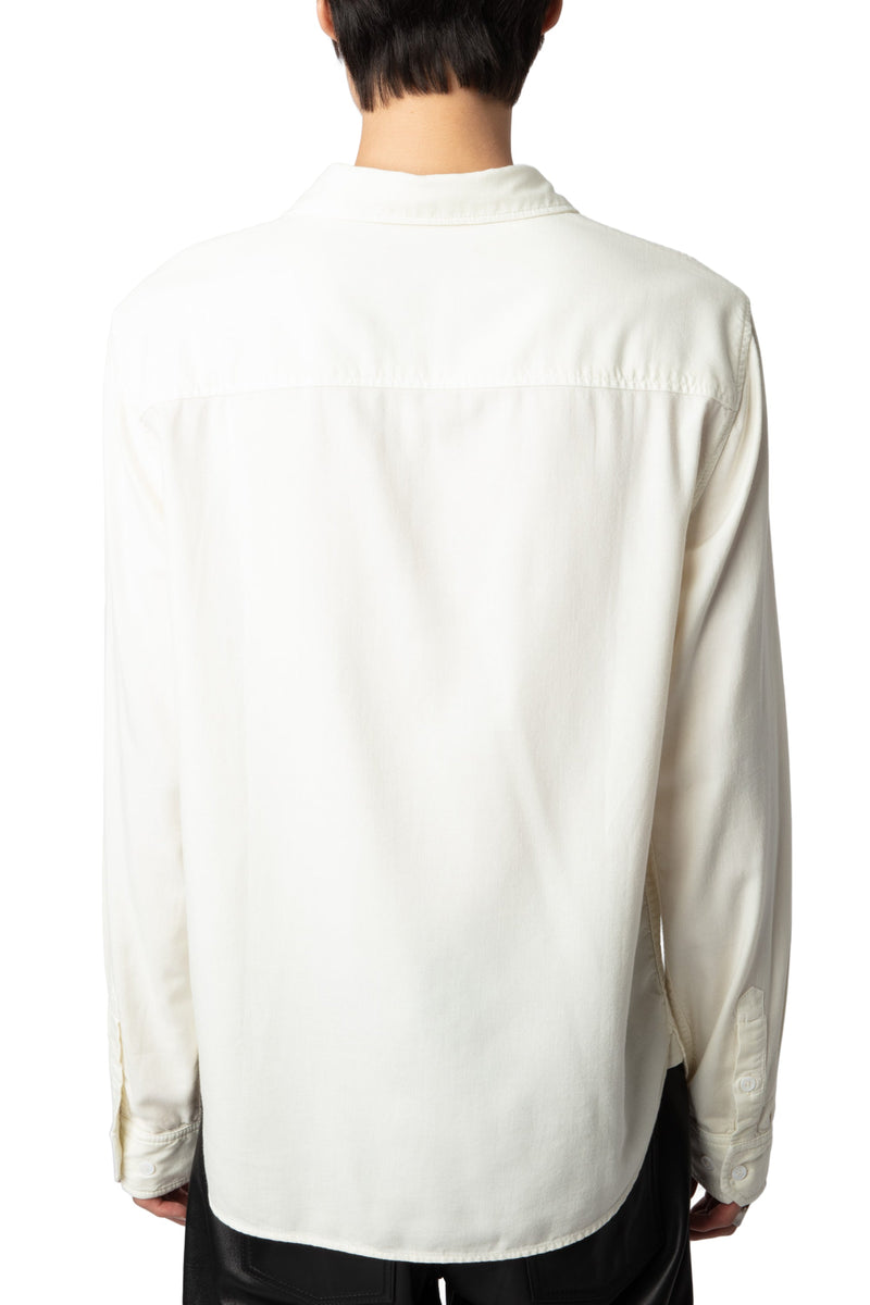 Camisa Stan Cotton Viscose Flake