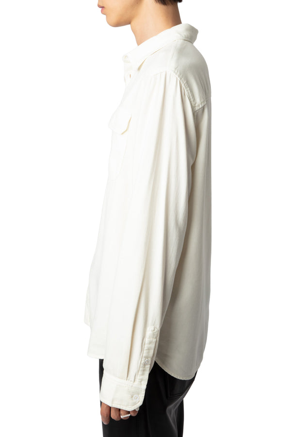 Camisa Stan Cotton Viscose Flake