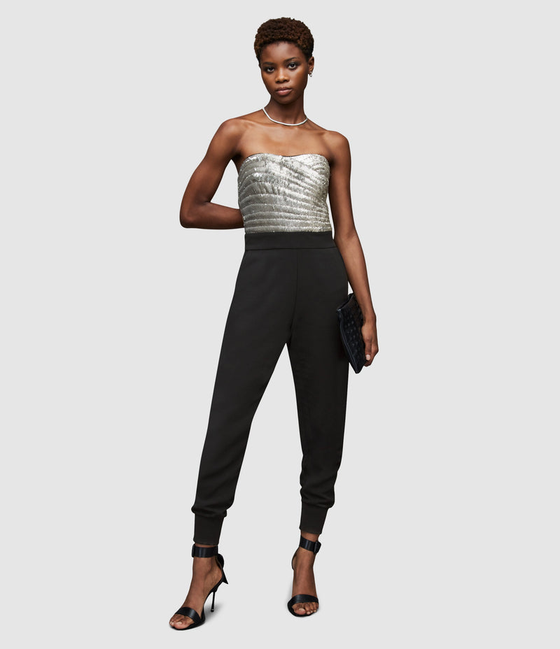 AllSaints | Jumpsuit Caro Black para mujer