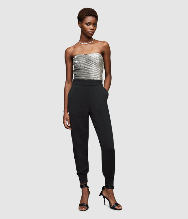 AllSaints | Jumpsuit Caro Black para mujer