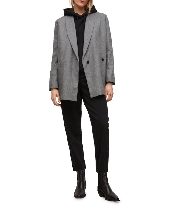 AllSaints | Blazer Lalia Gris para mujer