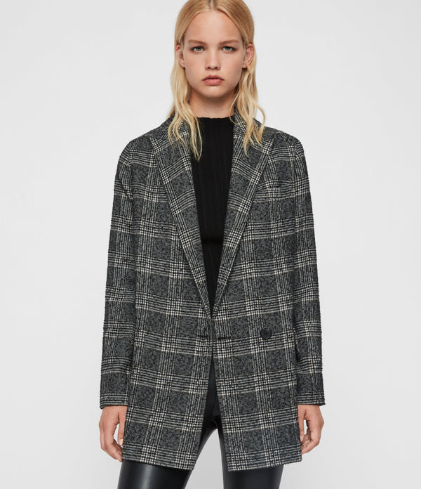 Blazer Lucia Negro con Mostaza