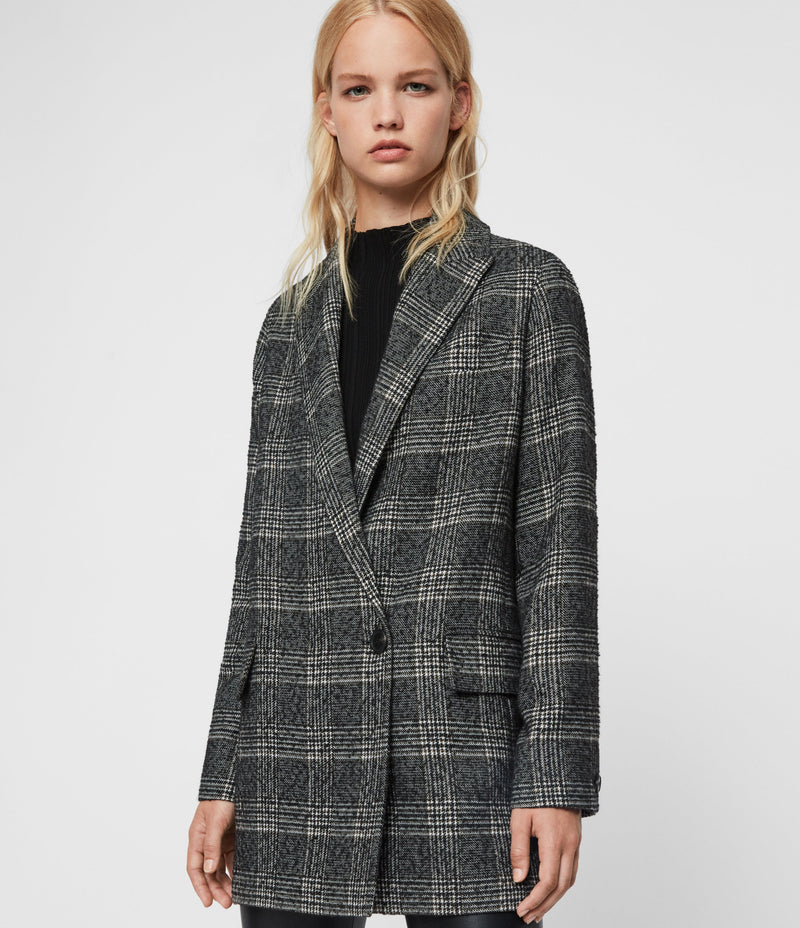 Blazer Lucia Negro con Mostaza