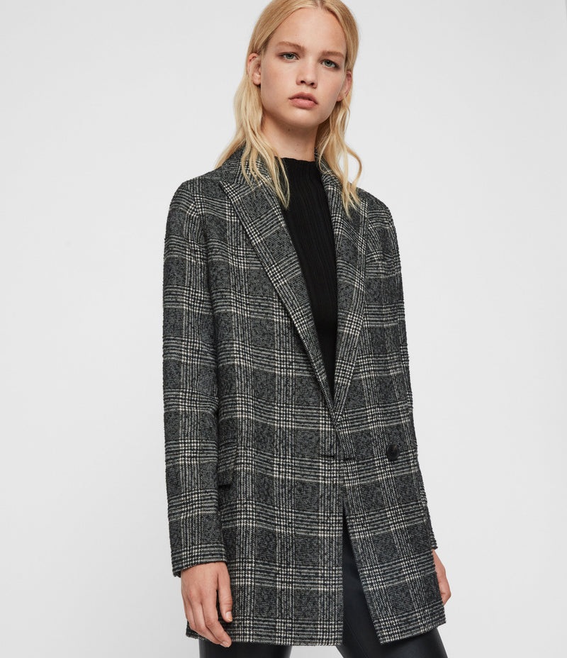 Blazer Lucia Negro con Mostaza