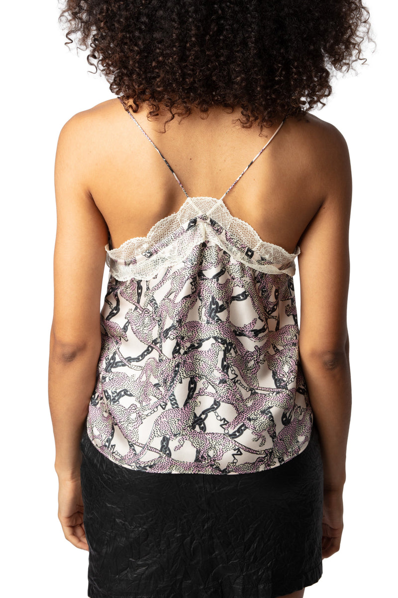 Top Caraco Christo Twill Wild Chaines Ecru