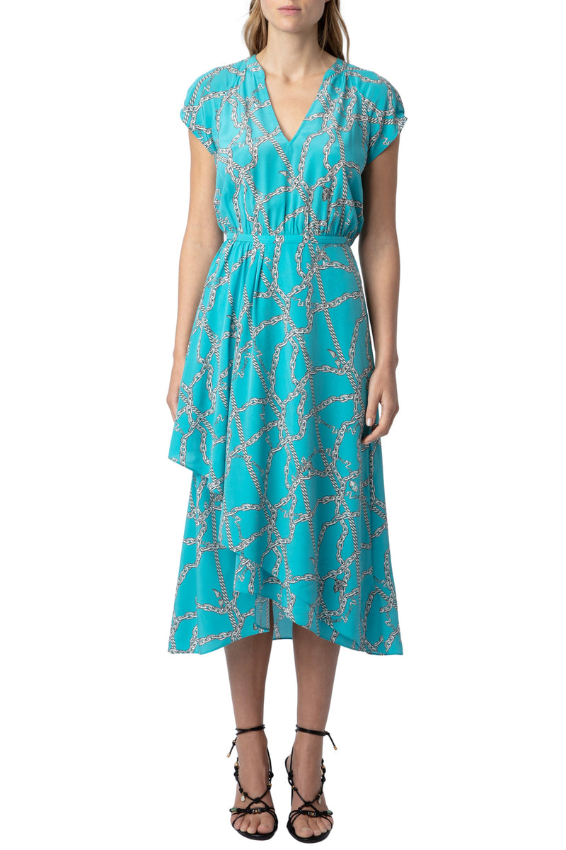 Vestido Randall Cdc Chaines Aqua