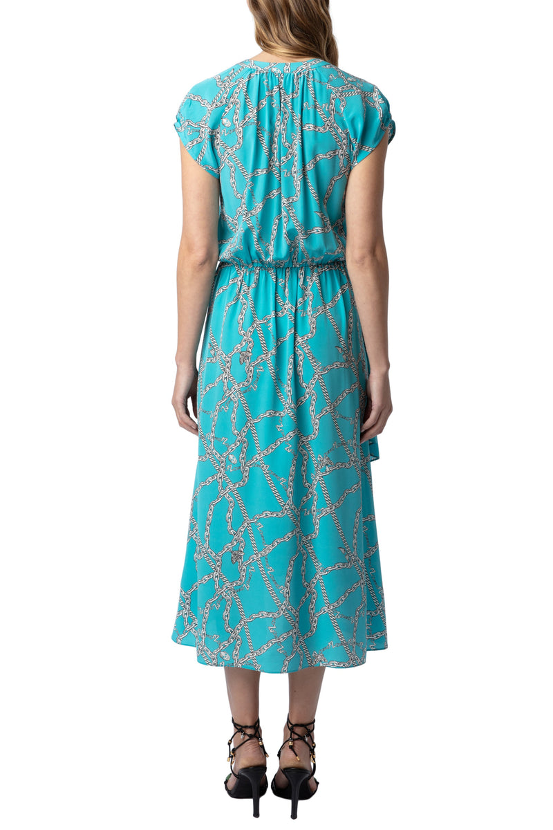 Vestido Randall Cdc Chaines Aqua