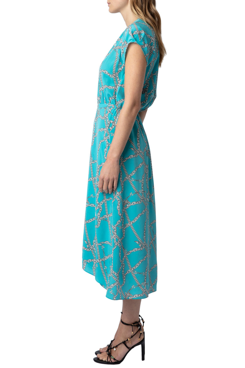 Vestido Randall Cdc Chaines Aqua