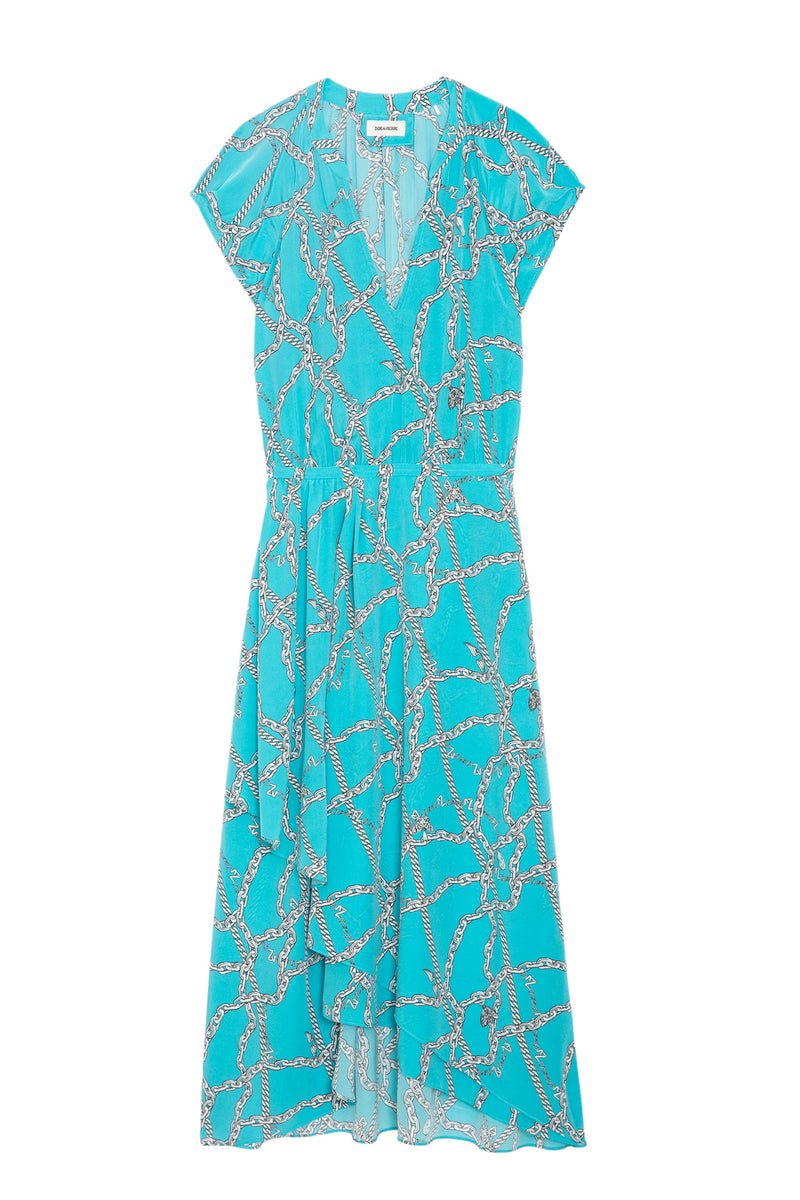 Vestido Randall Cdc Chaines Aqua