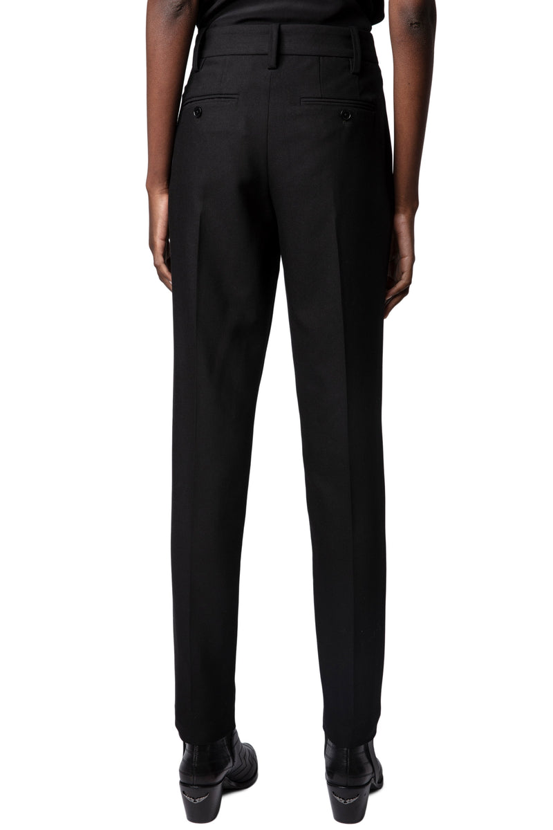 Pantalones Prune Strass Star Perm Noir