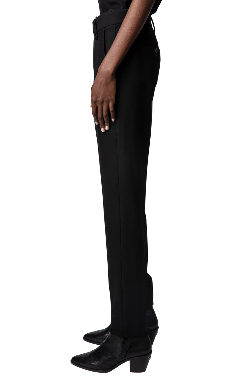Pantalones Prune Strass Star Perm Noir