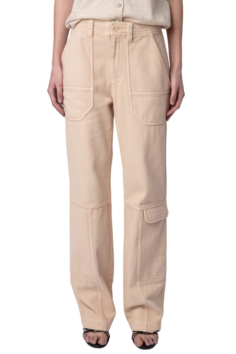 Pantalón Pepper Crema