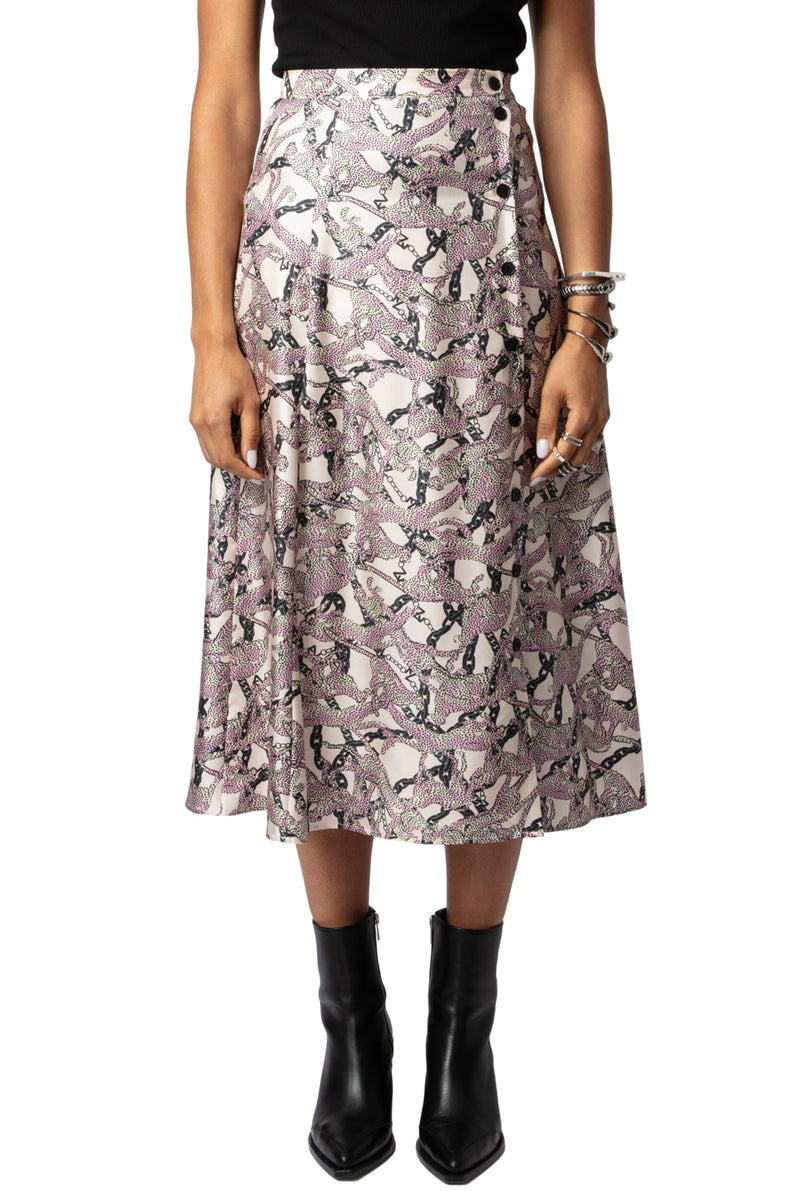 Falda June Twill Wild Chaines Ecru