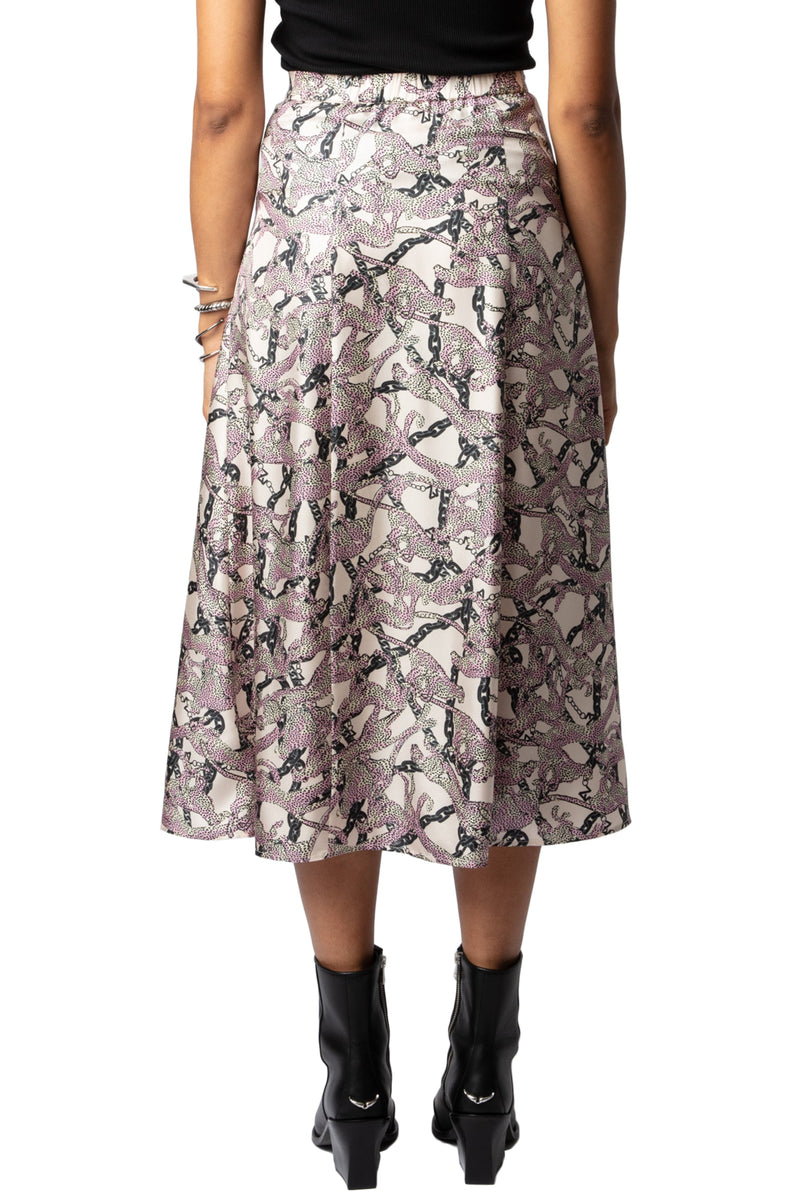 Falda June Twill Wild Chaines Ecru