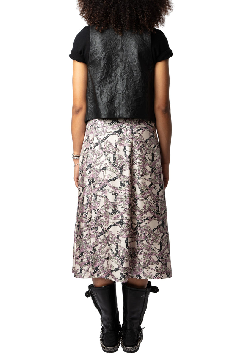 Falda June Twill Wild Chaines Ecru
