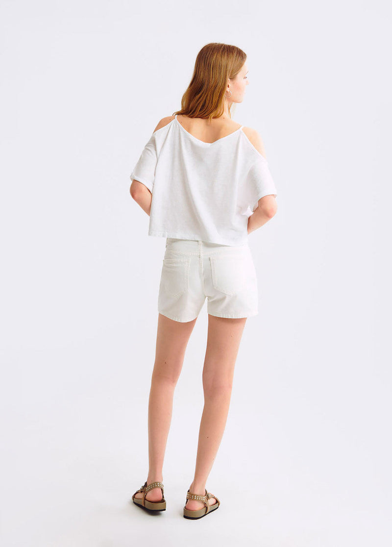 Camiseta Claudie tirantes hombros