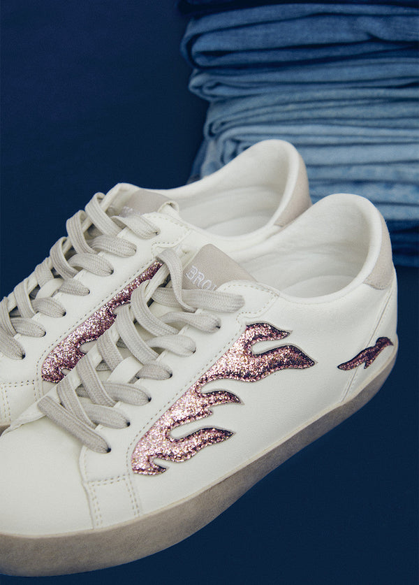 Deportiva glitter Rosa