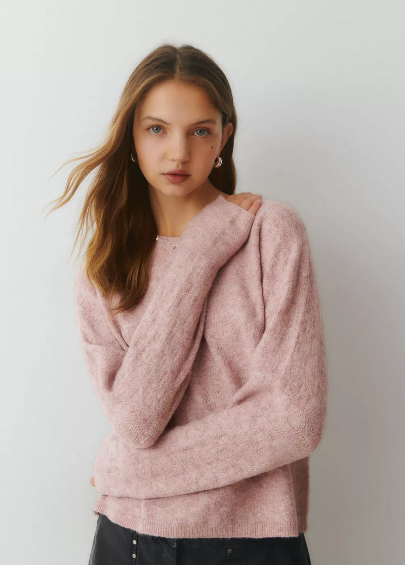 Jersey punto Rosado