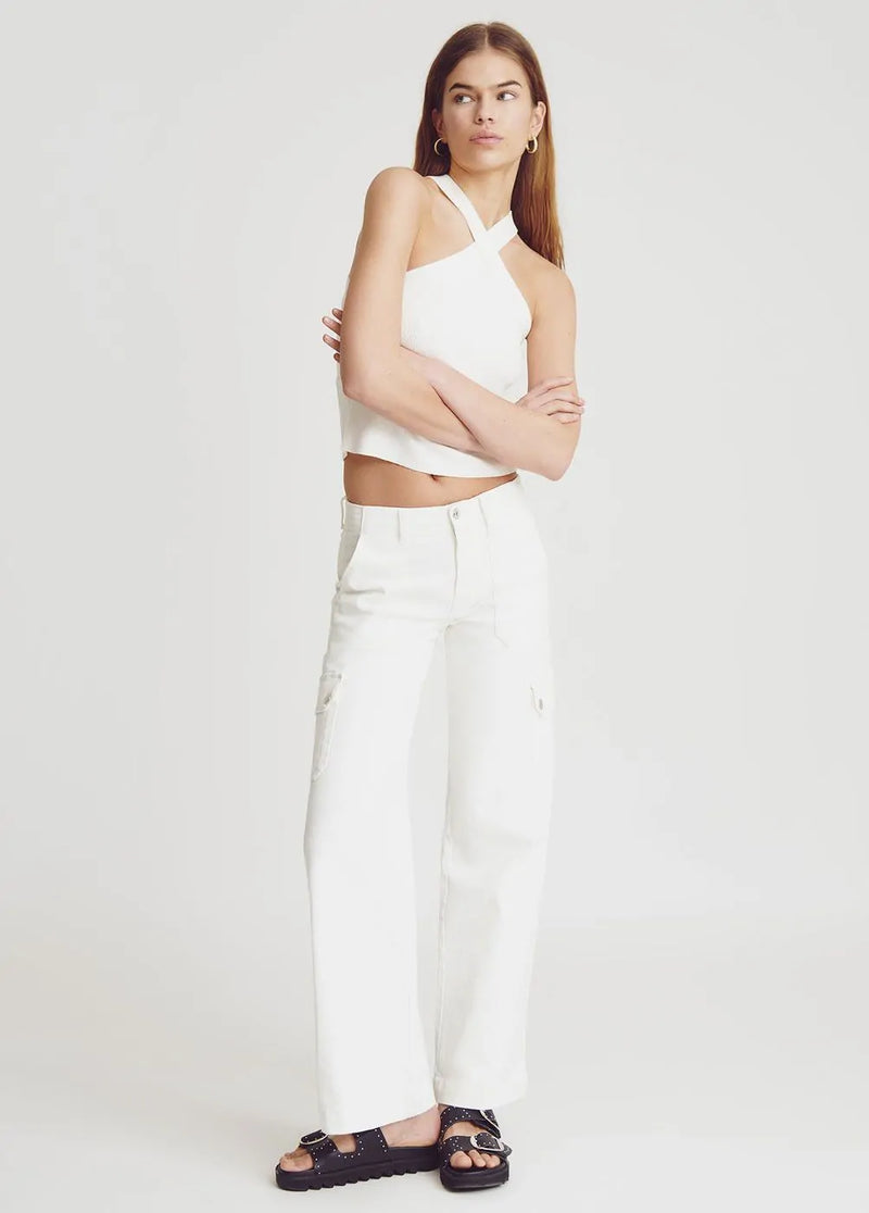 Pantalon culotte cargo