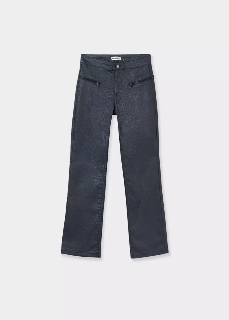 Pantalón encerado Azul