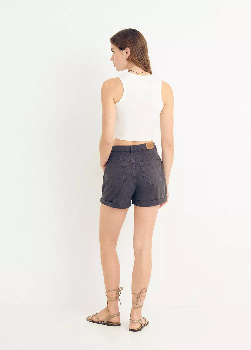 Short bolsillos frontales Antracita