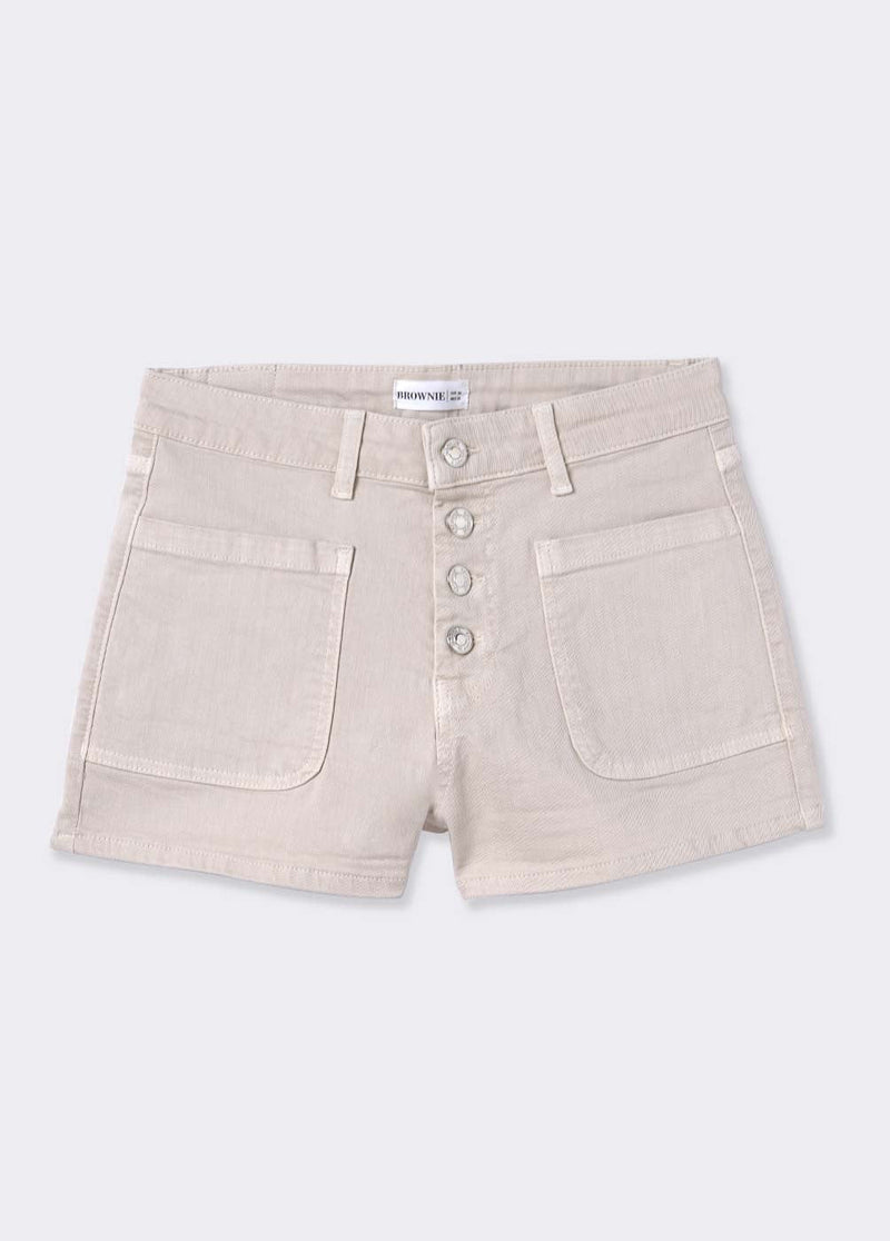 Short botones frontales Arena